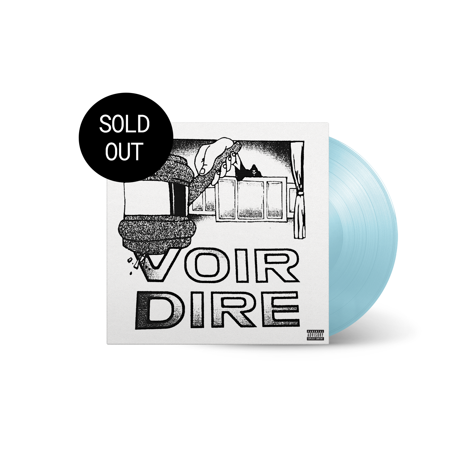 VOIR DIRE (EARL Version Light Blue Vinyl) Earl Sweatshirt Official